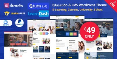 Edubin Education WordPress Theme