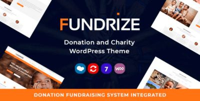 Fundrize Donation and Charity Theme 1.18