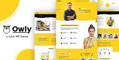 Owly 2.2 – Tutoring & eLearning WP Theme