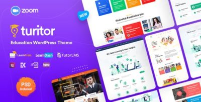 Turitor LMS And Education Theme 1.3.9