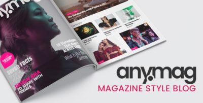 Anymag Magazine Style WordPress Blog 2.14