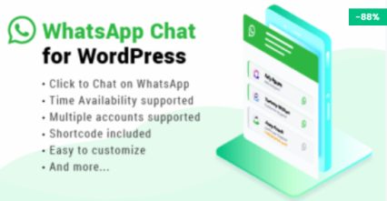 WhatsApp Chat WordPress