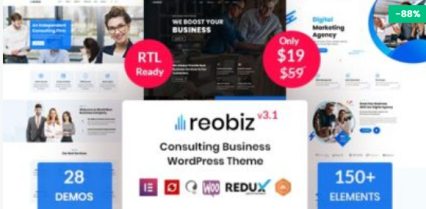 Reobiz Consulting Business Theme