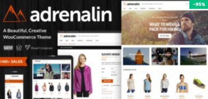 Adrenalin WooCommerce WordPress Theme 2.1.0