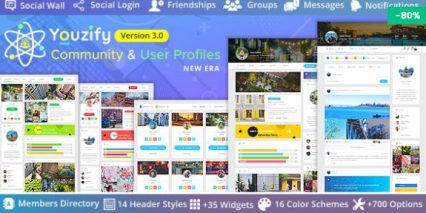 Youzify Community and User Profile