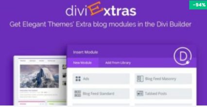 Divi Extras Blog Modules for Divi