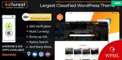 AdForest Classified Ads WordPress Theme