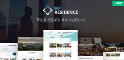 Residence Real Estate WordPress Theme 3.8.1