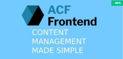 ACF Frontend For Elementor Pro