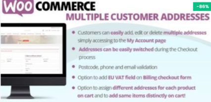 WooCommerce Multiple Customer Addresses 19.0