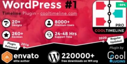 Cool Timeline Pro WordPress Plugin