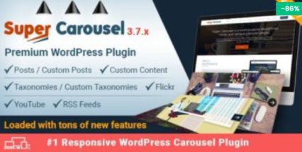 Super Carousel WordPress Plugin 3.8.0