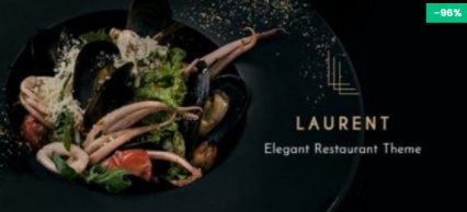 Laurent Elegant Restaurant Theme