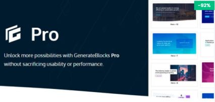 GenerateBlocks Pro Plugin