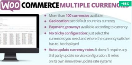 WooCommerce Multiple Currencies 5.3