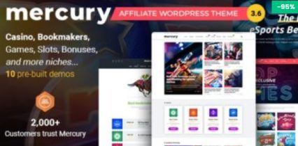 Mercury Affiliate WordPress Theme