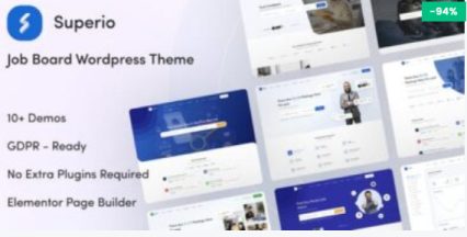 Superio Job Board WordPress Theme