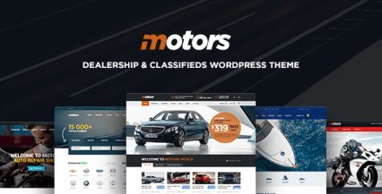 Motors Car Dealer and Rental Theme