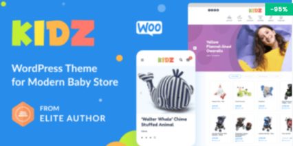 KIDZ Baby Shop And Kids Store Theme