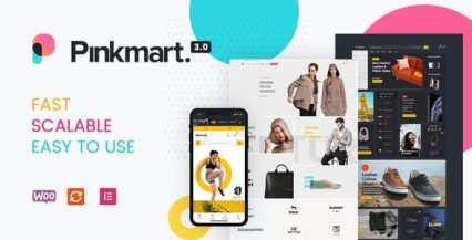 Pinkmart AJAX theme for WooCommerce