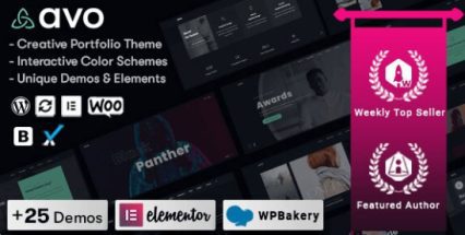 Avo Creative and Agency Theme