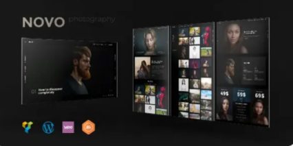 Novo Photography WordPress Theme