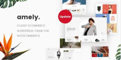 Amely Fashion Shop WordPress Theme