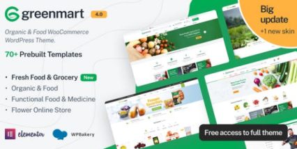 GreenMart Organic WooCommerce Theme