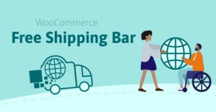 WooCommerce Free Shipping Bar