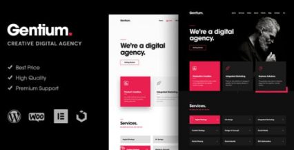 Gentium Digital Agency Theme