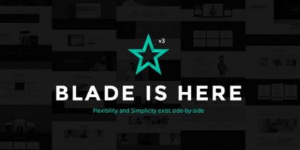 Blade Responsive MultiFunctional Theme