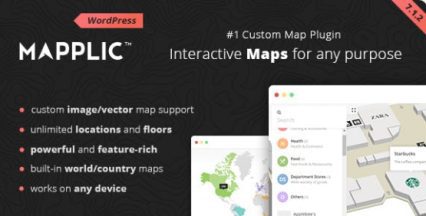 Mapplic Custom Interactive Map Plugin