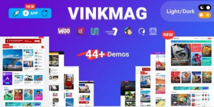 Vinkmag AMP Newspaper Magazine Theme