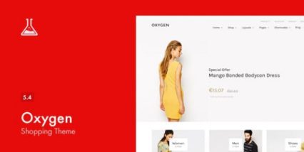 Oxygen WooCommerce WordPress Theme