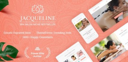 Jacqueline Spa And Massage Salon Theme