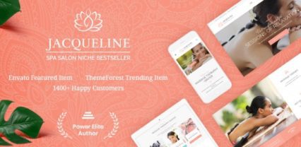 Jacqueline Spa And Massage Salon Theme