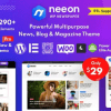 Neeon WordPress News Magazine Theme