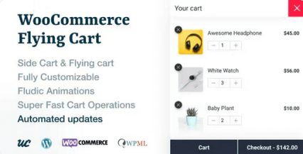 WooCommerce Flying Cart