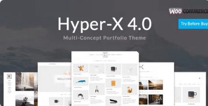 HyperX Portfolio WordPress Theme