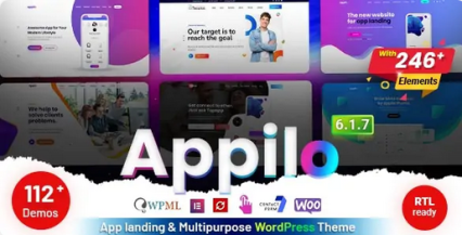 Appilo App Landing Page Theme