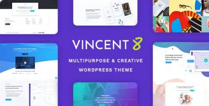 Vincent Eight WordPress Theme