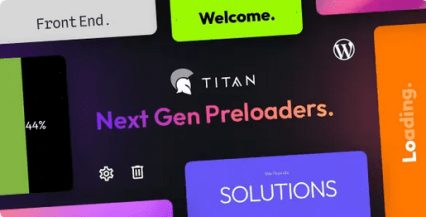 Titan Preloaders and Page Transitions