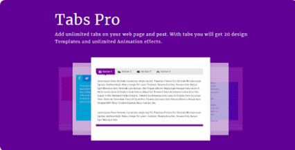 WPShopmart Tabs Pro Plugin