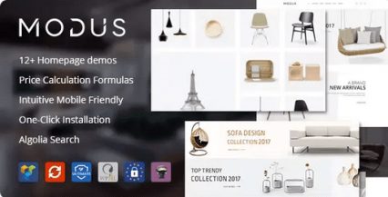 Modus Furniture WooCommerce Theme